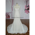 New Style Long Sleeve Muslim Style Lace Elegant Wedding Dress